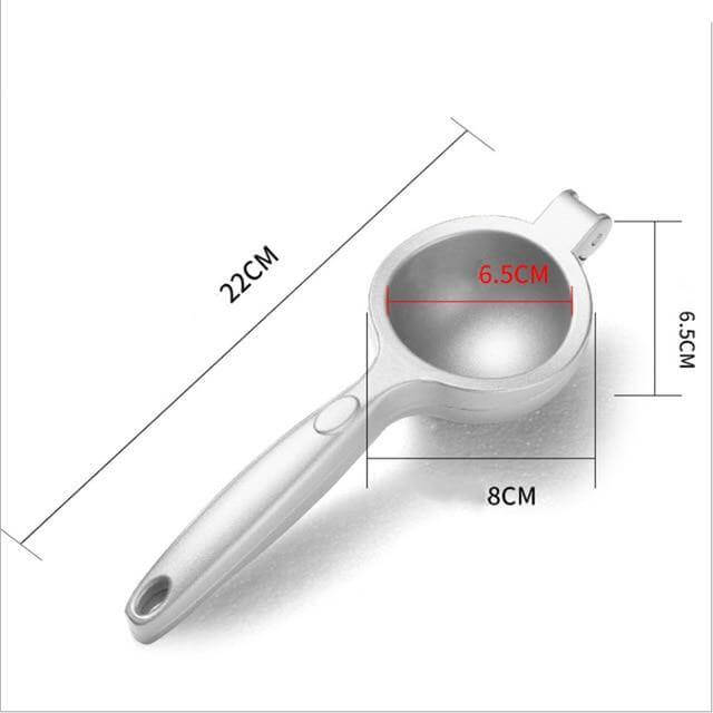 Minimalist Zinc Alloy Lemon Squeezer