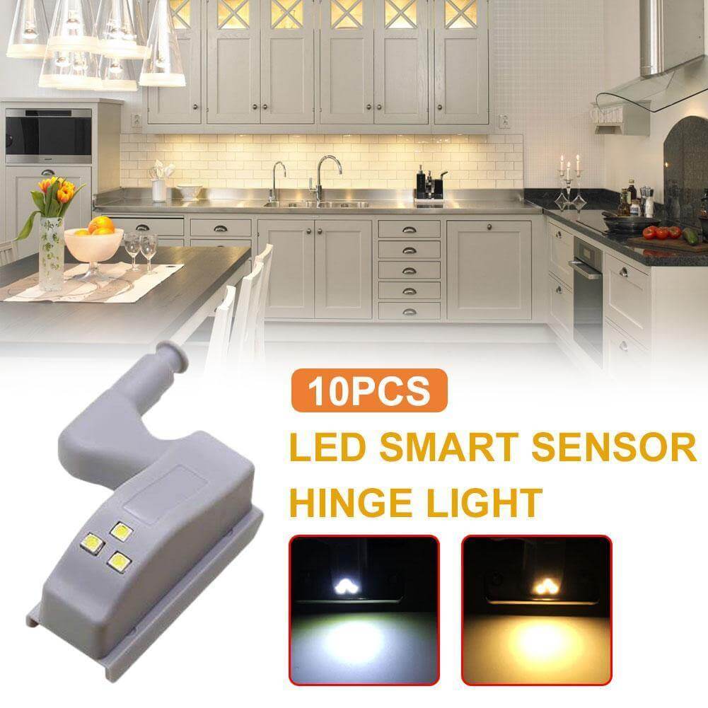 Automatic Kitchen Cabinet Night Light with Hinge Sensor