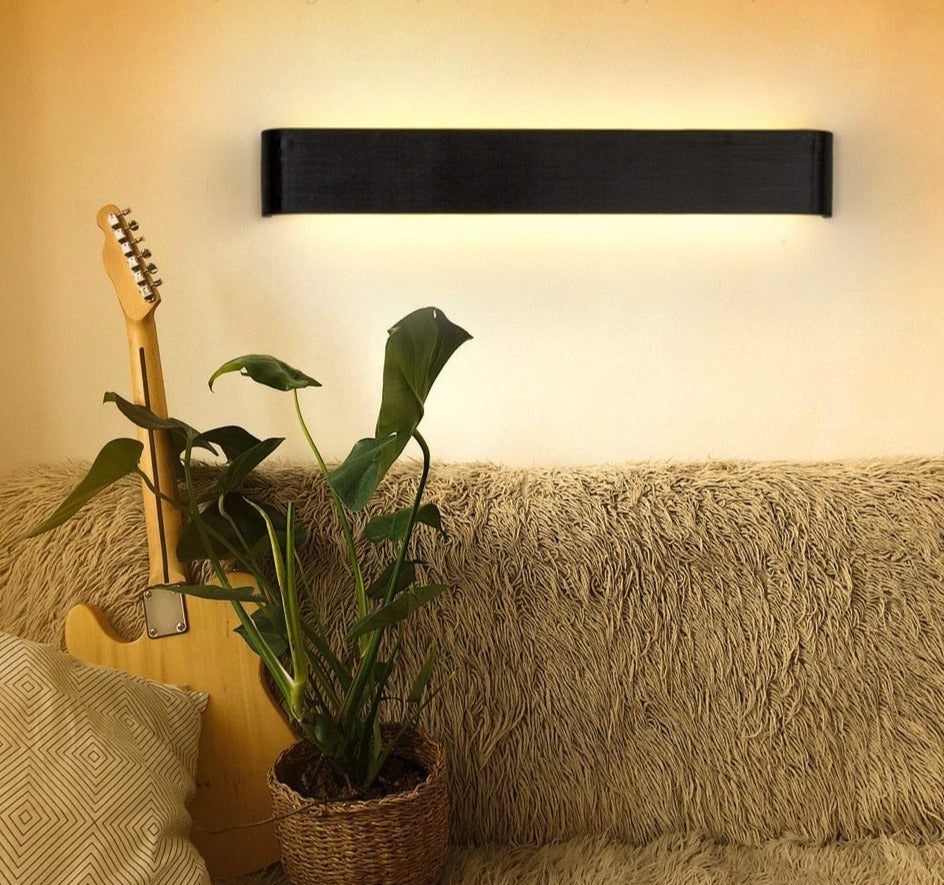 Modern LED Wall Lamp with Upward and Downward Illumination