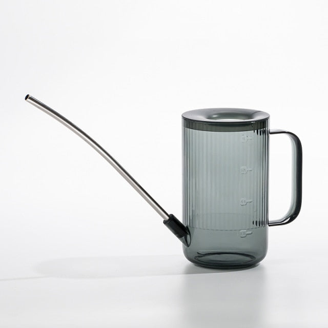 Jungle Watering Can with Long Spout and Ergonomic Handle