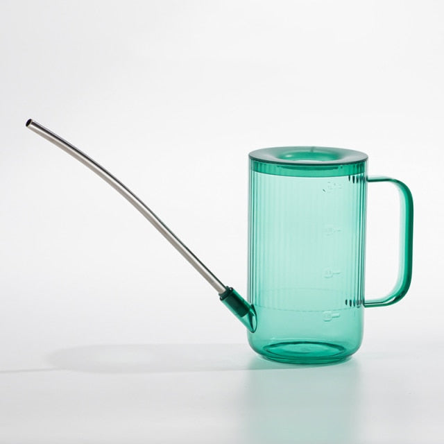 Jungle Watering Can with Long Spout and Ergonomic Handle