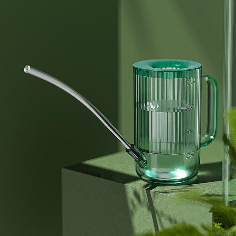 Jungle Watering Can with Long Spout and Ergonomic Handle