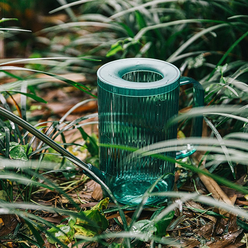 Jungle Watering Can with Long Spout and Ergonomic Handle