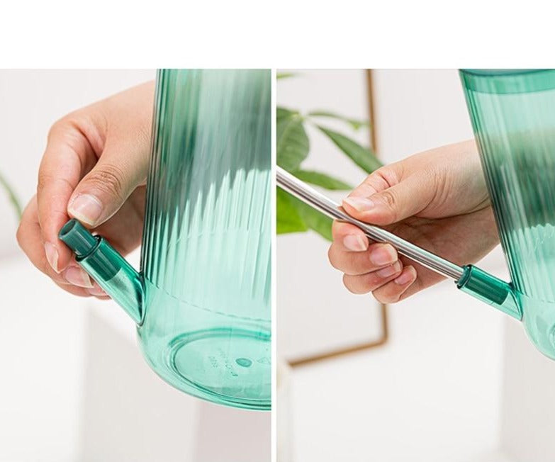 Jungle Watering Can with Long Spout and Ergonomic Handle