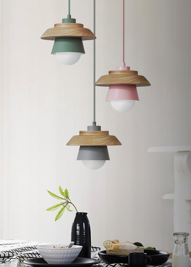 Nordic Wood Pendant Lights - Handcrafted Scandinavian Design