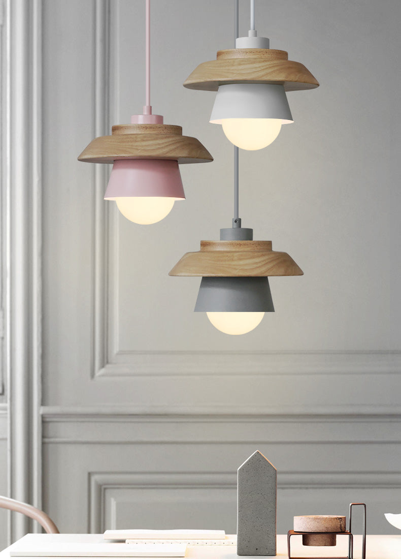 Nordic Wood Pendant Lights - Handcrafted Scandinavian Design
