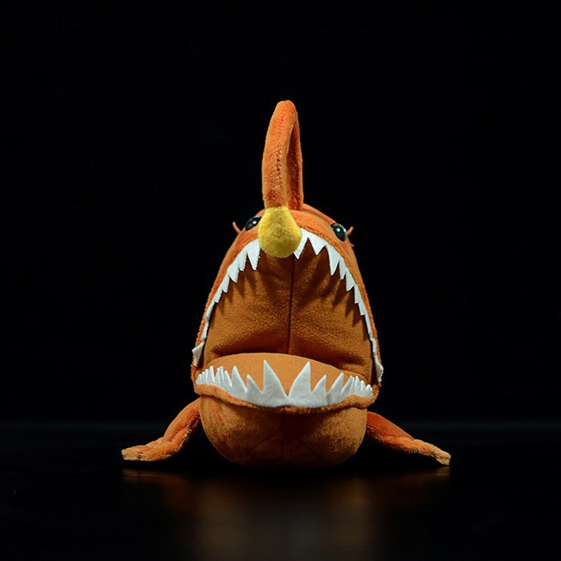 Anglerfish Soft Plush Toy - Bioluminescent Design