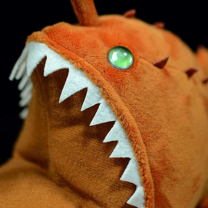 Anglerfish Soft Plush Toy - Bioluminescent Design