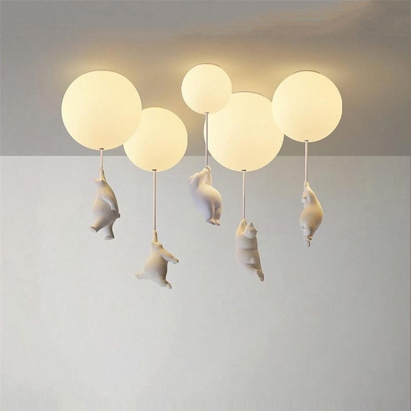 Balloon Bear Ceiling Light Fixture