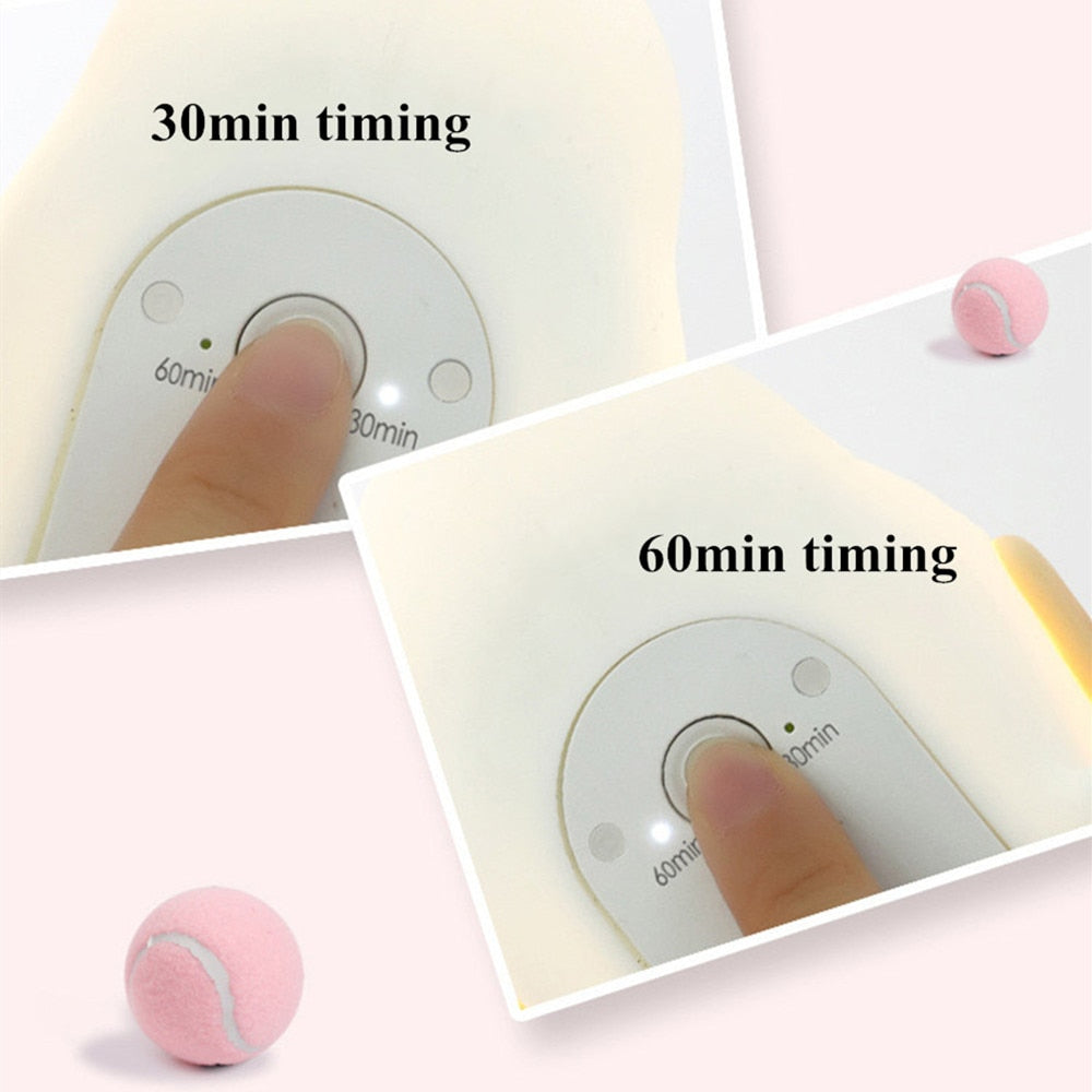 Dimmable LED Dog Night Light with Timer and Rechargeable Battery