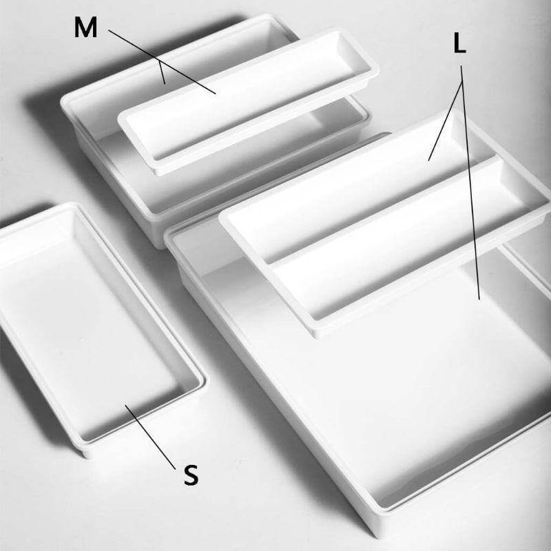Self-Adhesive Undercounter Drawer Organizer for Office Supplies