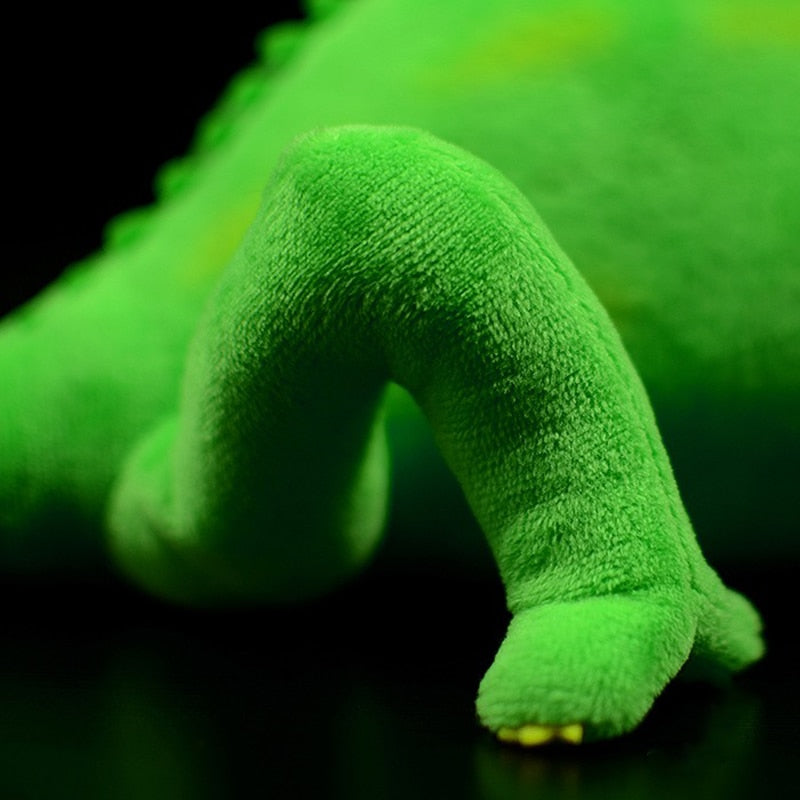 Green Chameleon Plush Stuffed Toy for Ages 3+