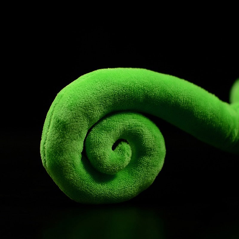 Green Chameleon Plush Stuffed Toy for Ages 3+