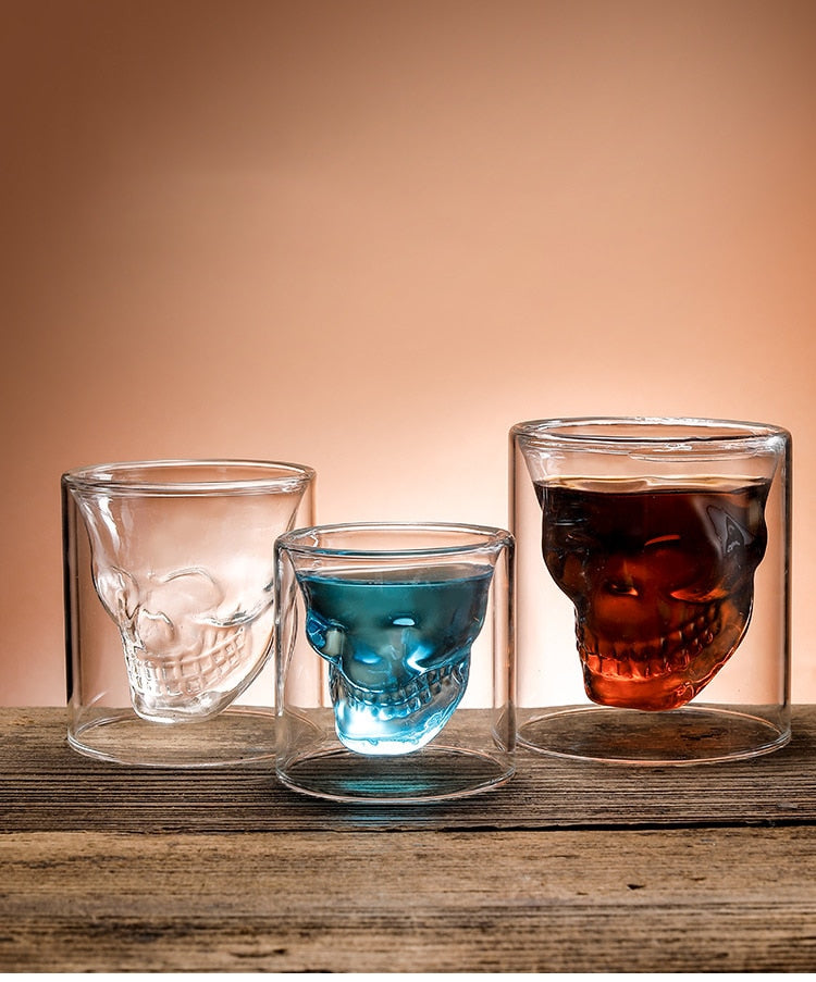 Insulated Double Layer Whiskey Glass - 1.5oz to 8.5oz