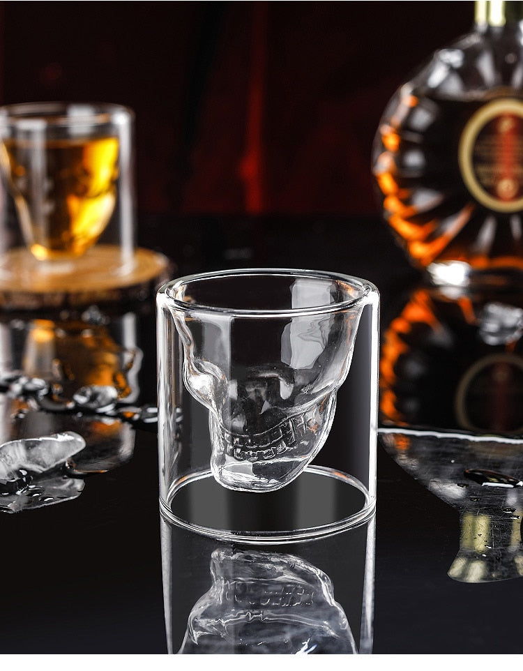 Insulated Double Layer Whiskey Glass - 1.5oz to 8.5oz