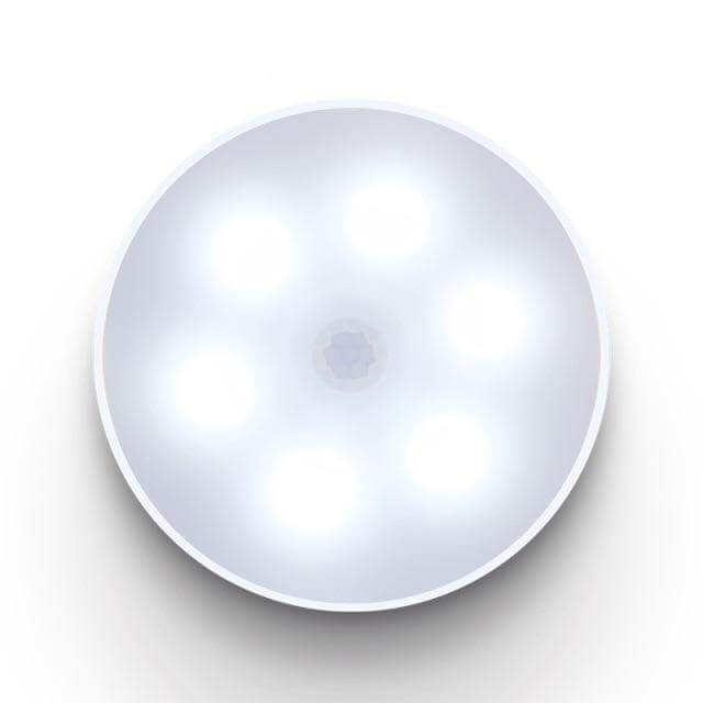 Rechargeable Motion Sensor LED Night Light with Magnetic Base