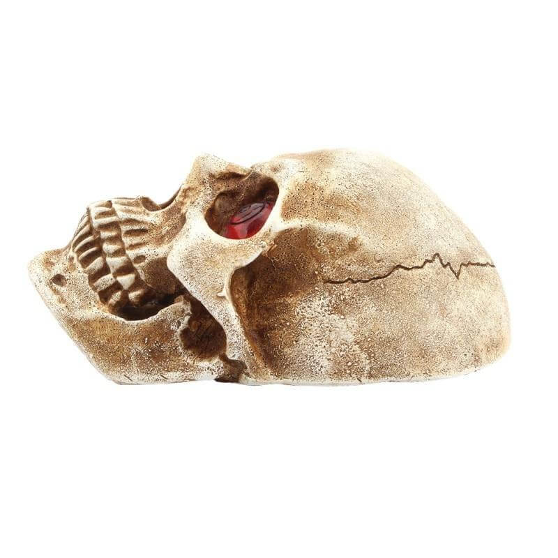 Skull LED Night Light - Realistic Resin Halloween Decor