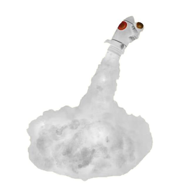 Colorful Astronaut Cloud Night Light with Remote Control