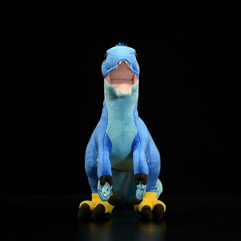 Microraptor Dinosaur Plush Stuffed Toy - 17.7" Blue Soft Toy