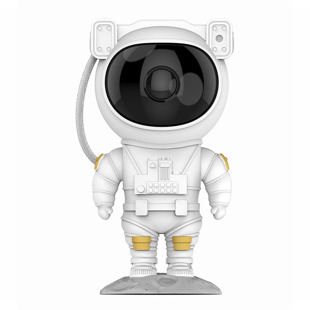 Galaxy Astronaut Night Light Projector with Rotating Arm and Timer
