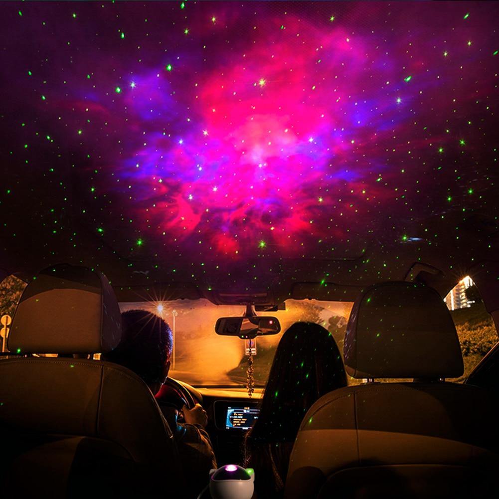 Galaxy Astronaut Night Light Projector with Nebula Effects