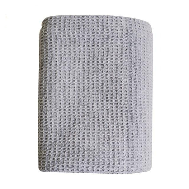 Waffle Weave Cotton Kitchen Towels Set of 2