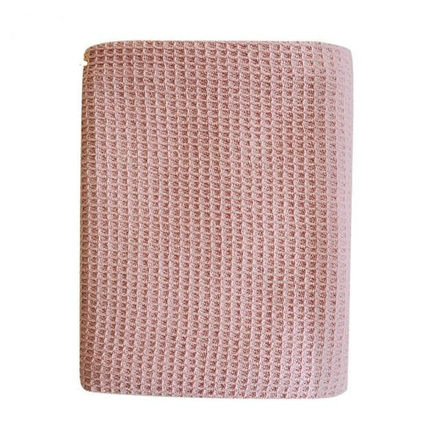Waffle Weave Cotton Kitchen Towels Set of 2