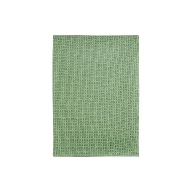 Waffle Weave Cotton Kitchen Towels Set of 2