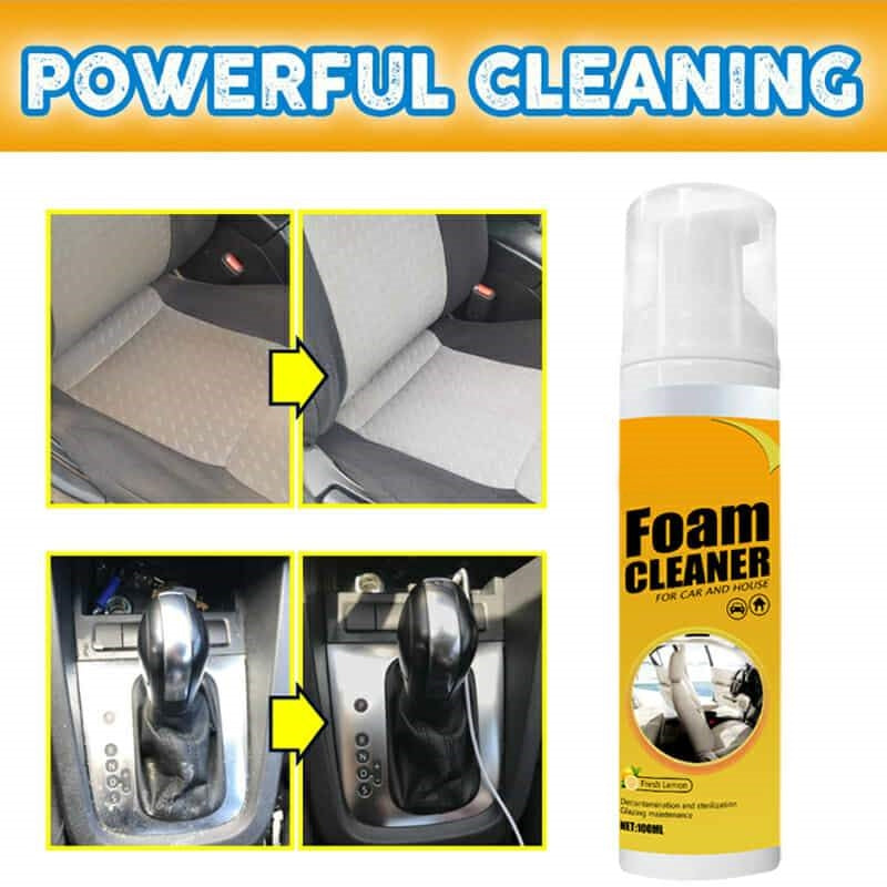 All Purpose Foam Cleaner Spray for Car Interior and Home