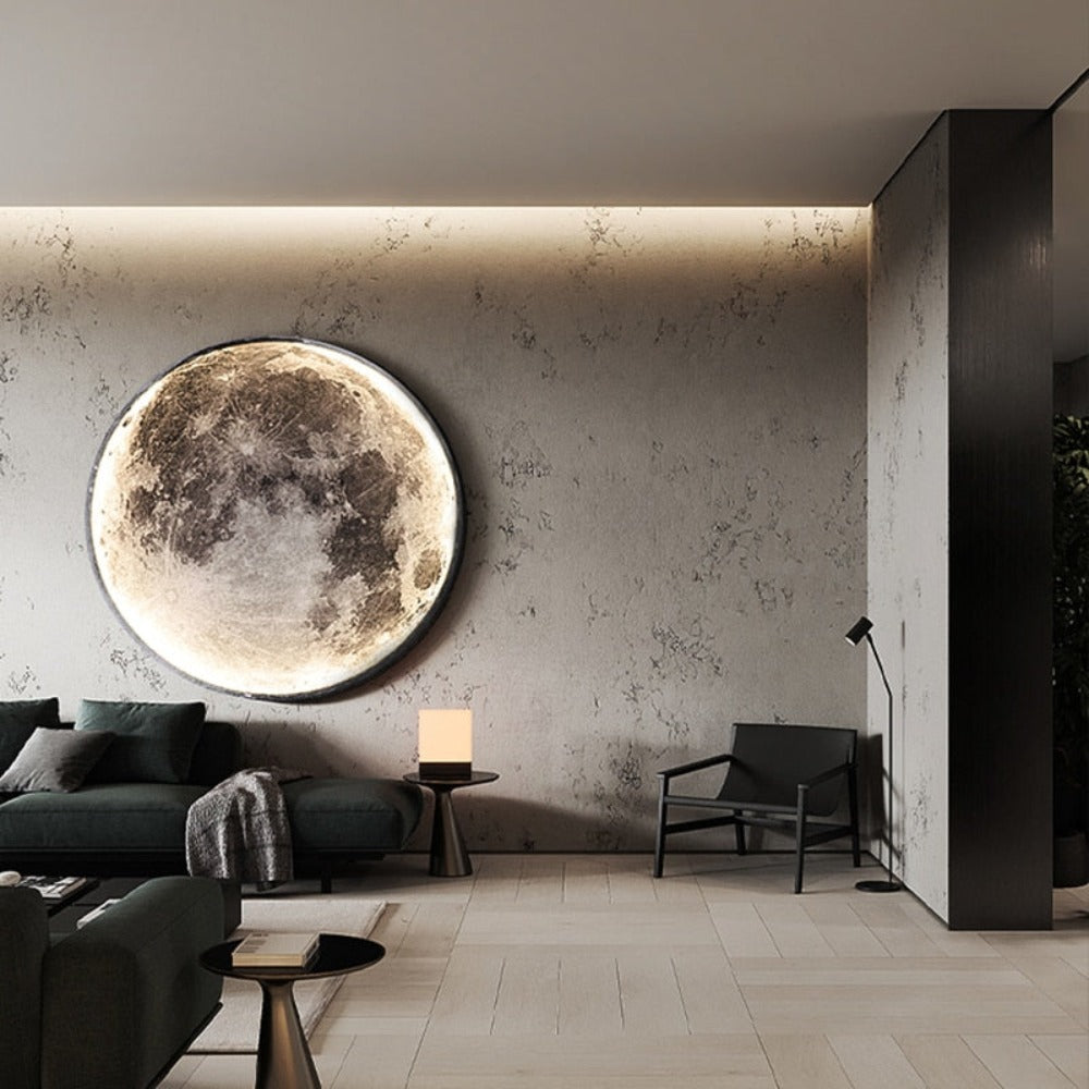 3D LED Moon or Earth Wall Lamp with Remote Control