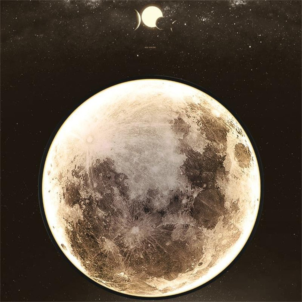 3D LED Moon or Earth Wall and Ceiling Lamp