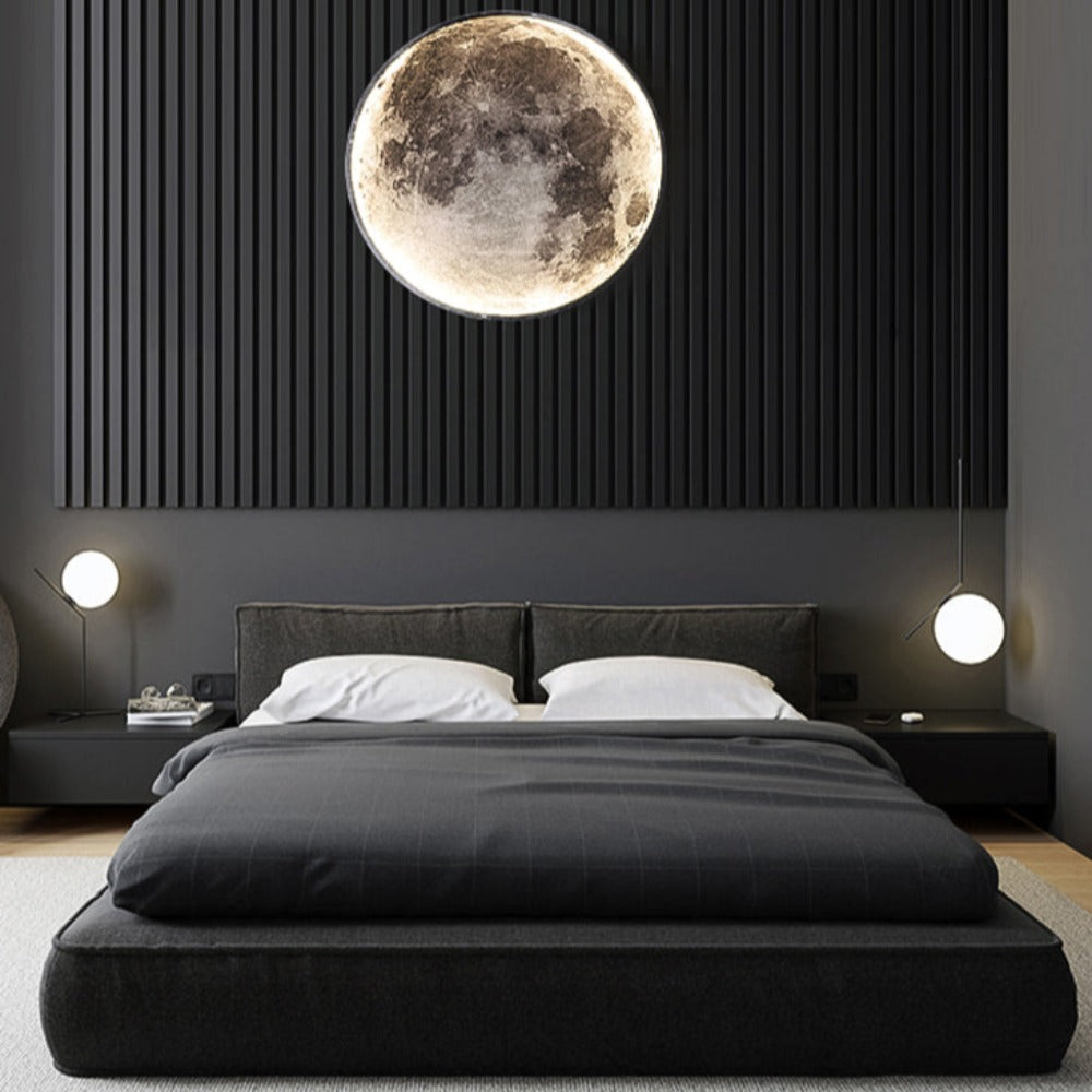 3D LED Moon or Earth Wall Lamp with Remote Control
