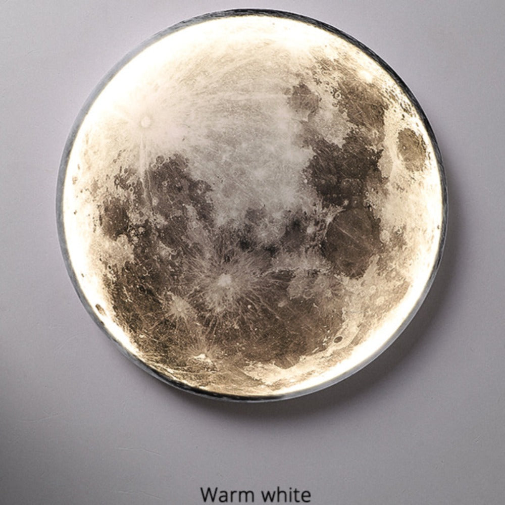 3D LED Moon or Earth Wall Lamp with Remote Control