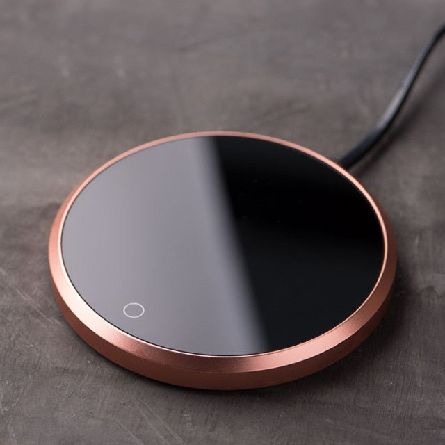 Smart Ceramic Mug Warmer with Temperature Control and Auto Shut-Off