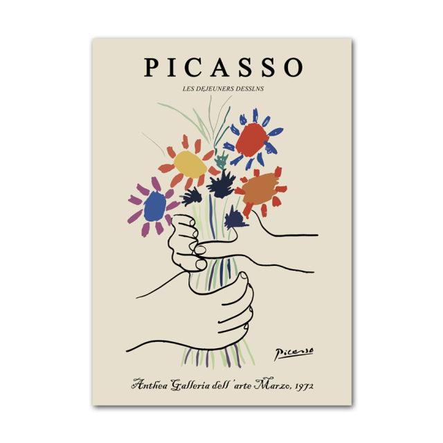 Abstract Canvas Art Print by Henri Matisse Picasso