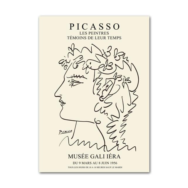 Abstract Canvas Art Print by Henri Matisse Picasso