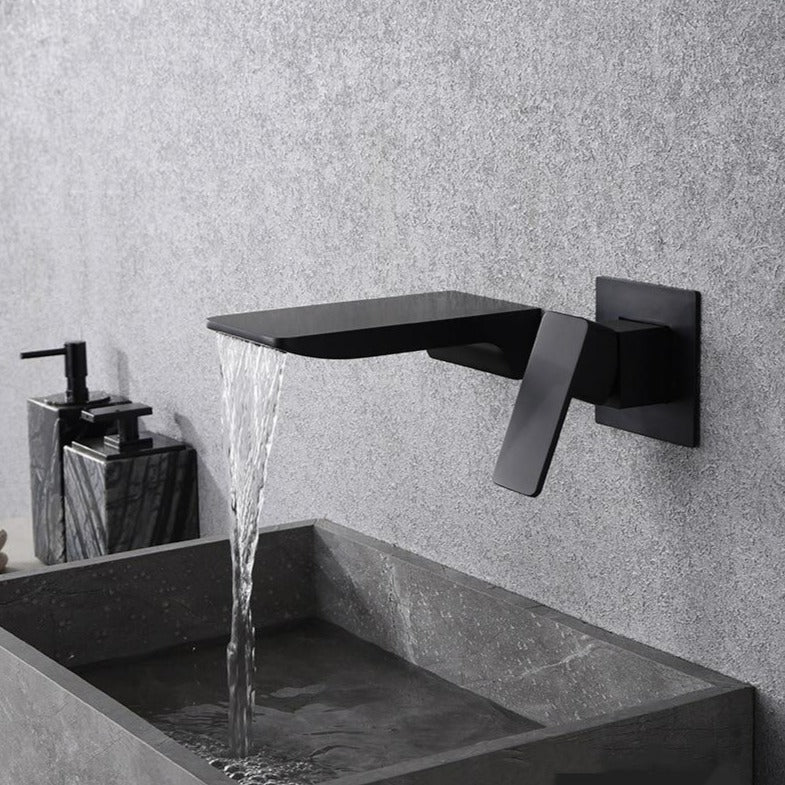 Modern Wall-Mounted Touchless Water Faucet