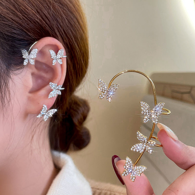 Cubic Zirconia Clip On Earrings for Women