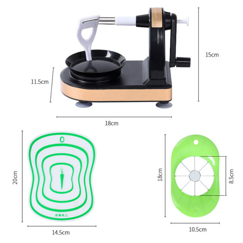 Automatic Stainless Steel Fruit Peeler with Core Remover