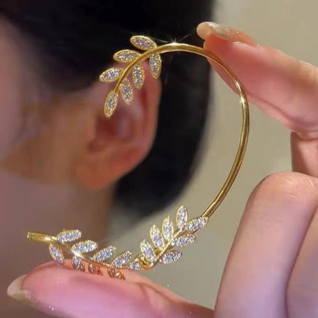 Cubic Zirconia Clip On Earrings for Women