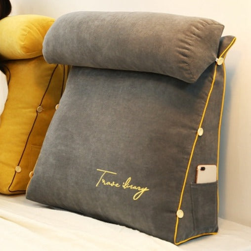 Luxurious Soft Reading Cushion with Backrest for Kids