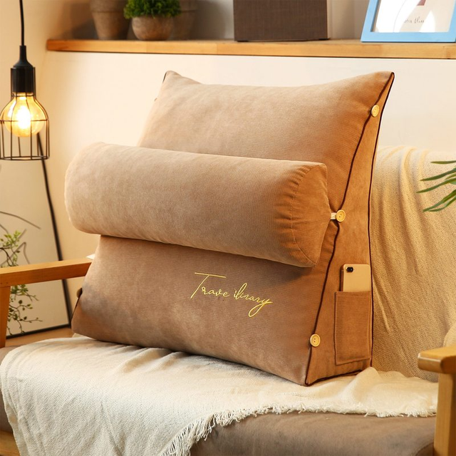 Luxurious Soft Reading Cushion with Backrest for Kids