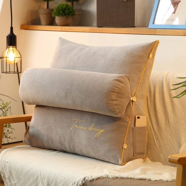 Luxurious Soft Reading Cushion with Backrest for Kids