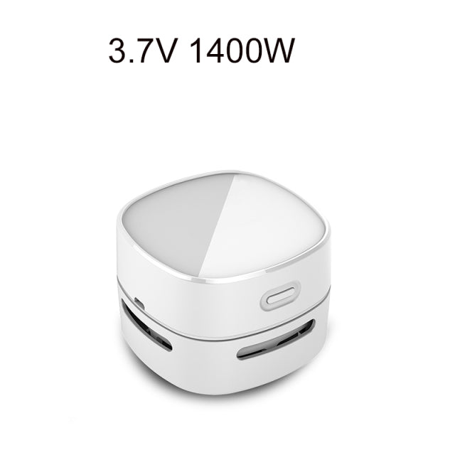 Mini Cordless Tabletop Vacuum Cleaner with 360-Degree Rotation