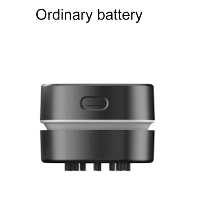 Mini Cordless Tabletop Vacuum Cleaner with 360-Degree Rotation