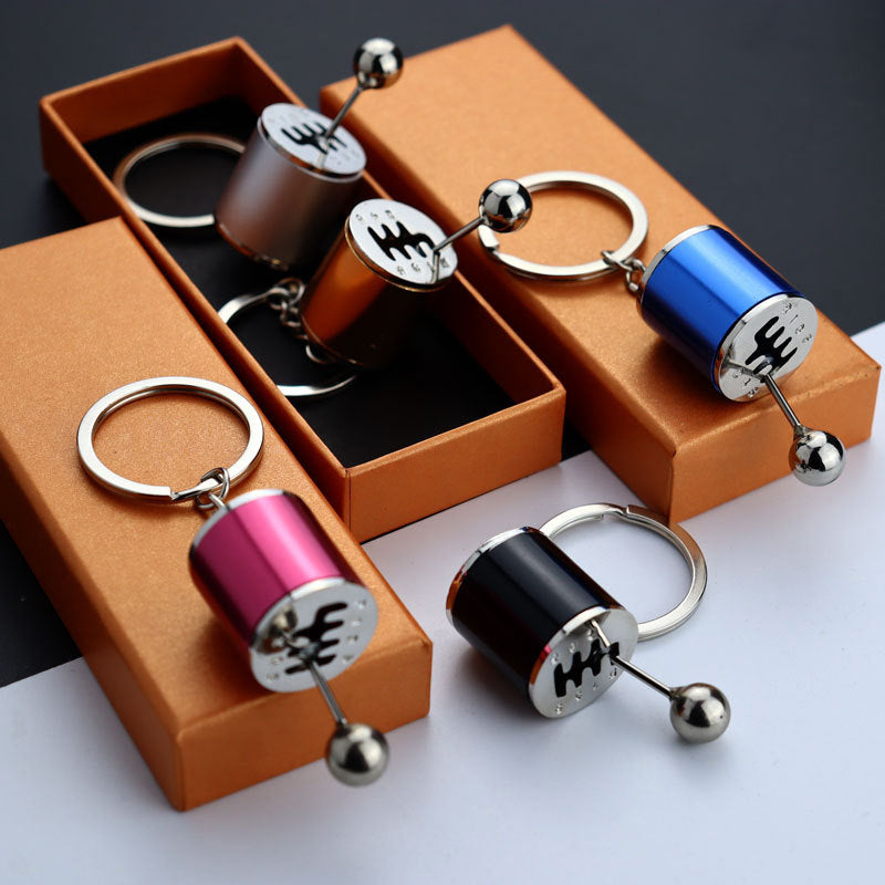 Metal Gear Stick Keychain for Manual Transmission Enthusiasts