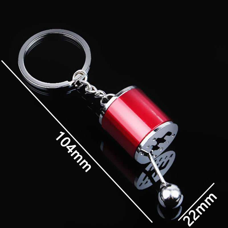 Metal Gear Stick Keychain for Manual Transmission Enthusiasts
