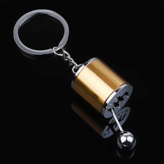 Metal Gear Stick Keychain for Manual Transmission Enthusiasts