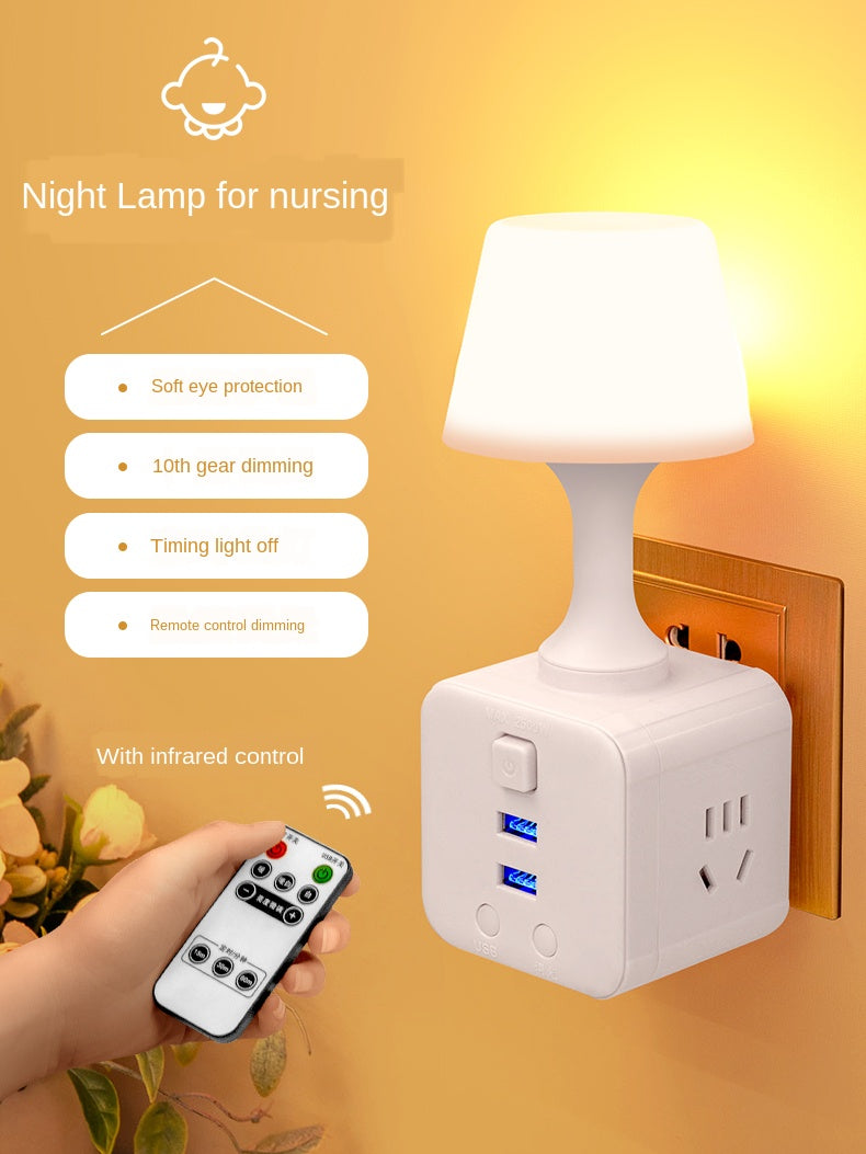 Remote Control LED Luminous Night Light