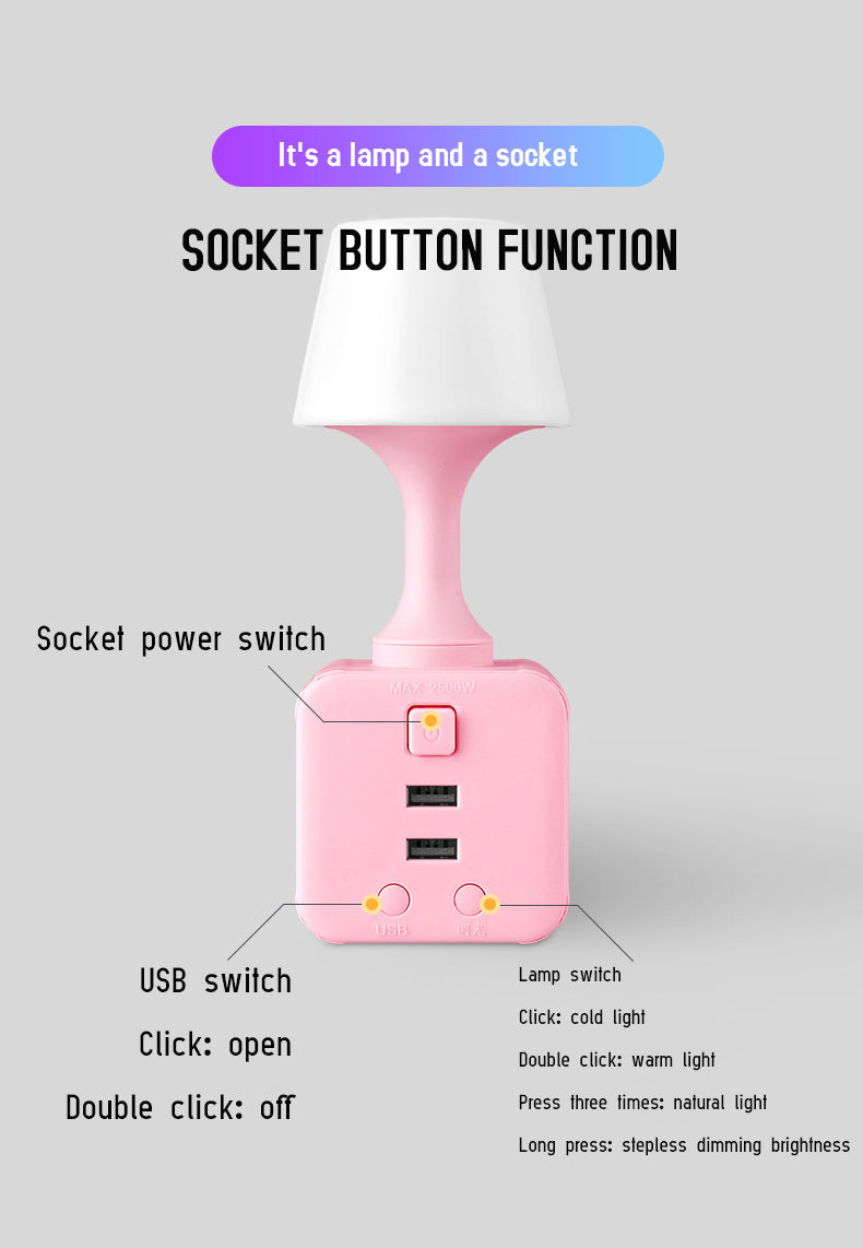 Remote Control LED Luminous Night Light
